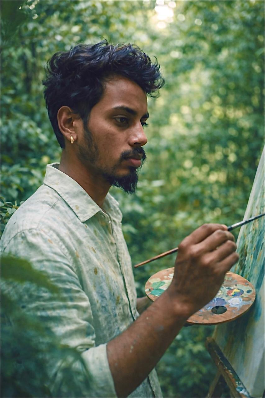 Custom mural art wall painting